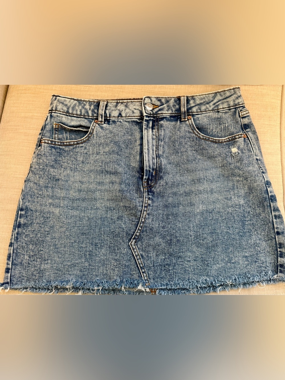 wild fable Light Blue Denim Jeans Skirt